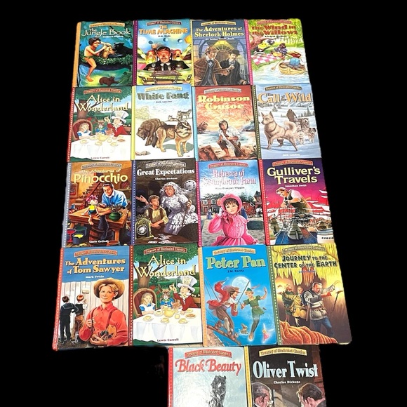 Treasury of Illustrated Classics Collection-18 Wonderful Books Modern Publishing - Picture 3 of 9